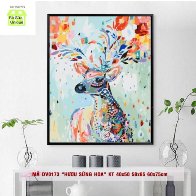 Tranh sơn dầu số hóa mã DV0173