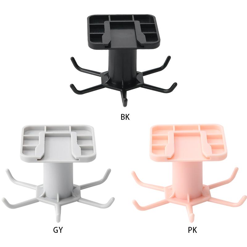 Móc Treo Đồ Gắn Tường 6-claw Xoay 360 Độ