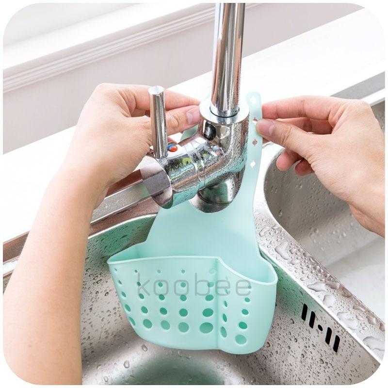 Giỏ Treo Vòi Rửa, Bồn Rửa Bát Để Đồ Đa Năng Tiện Dụng KooBee