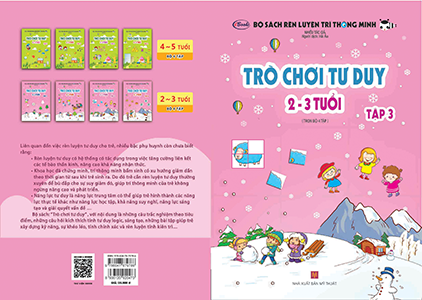 Cuốn sách Trò chơi tư duy (2-3 tuổi) tập 4