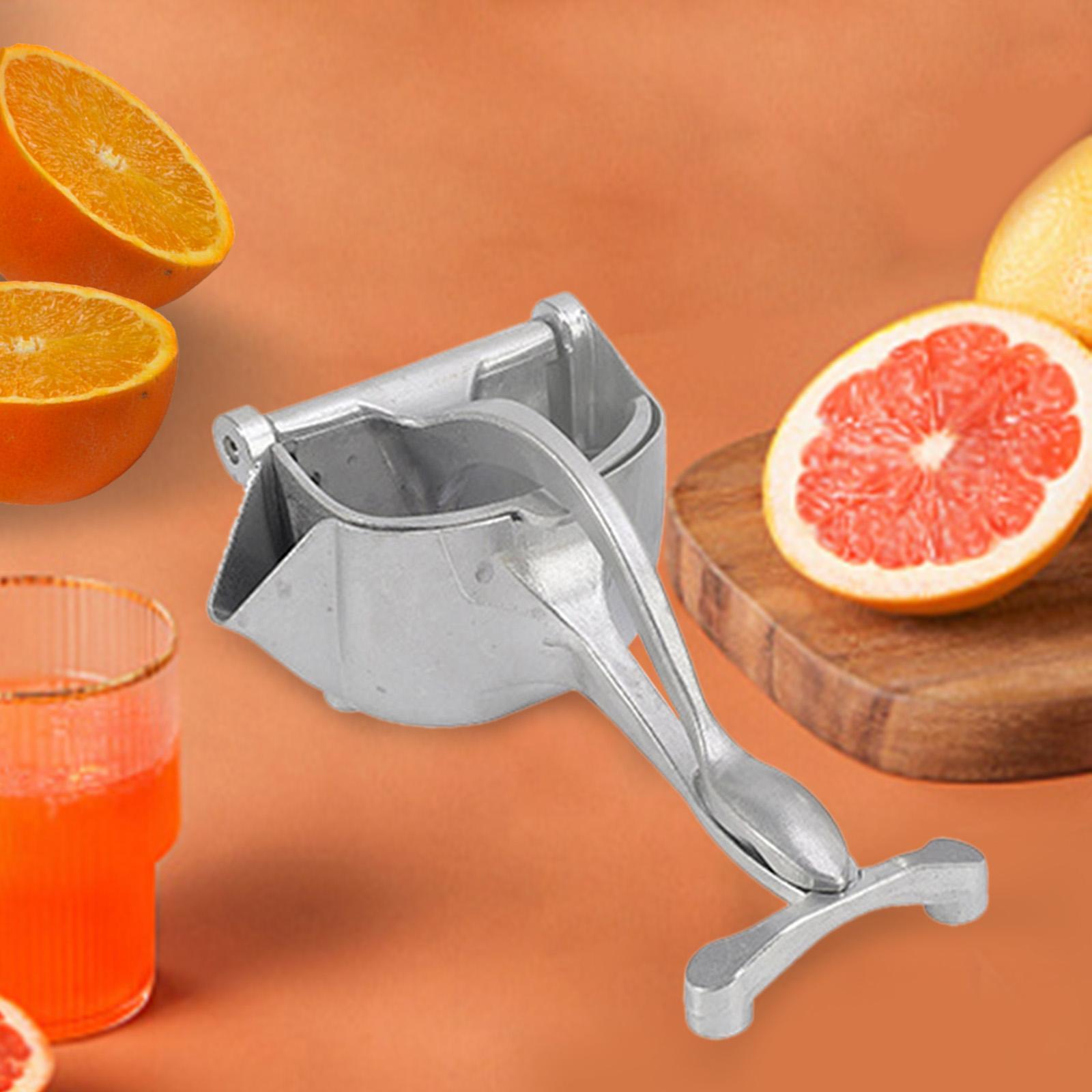 Aluminum Alloy Lemon Squeezer Portable Ergonomic Kitchen Tools Manual Juicer