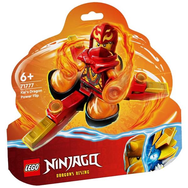 Đồ Chơi Lắp Ráp Con Quay Năng Lượng Rồng Của Kai - Kai's Dragon Power Flip - Lego Ninjago 71777 (72 Mảnh Ghép)