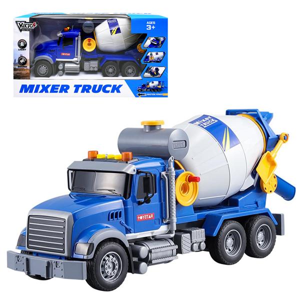 Đồ Chơi Mô Hình Xe Trộn Xi Măng Có Đèn Và Âm Thanh - Vecto VT52P-2