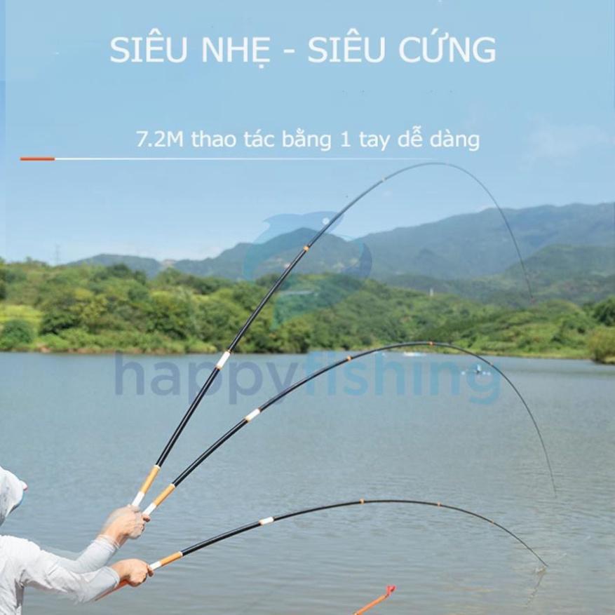 Hot - Cần Câu Carbon Siêu Nhẹ Siêu Cứng MC Phục Ma Liên Kích 6H- Bản Mới 2021 Chuyên Săn Hàng - sale