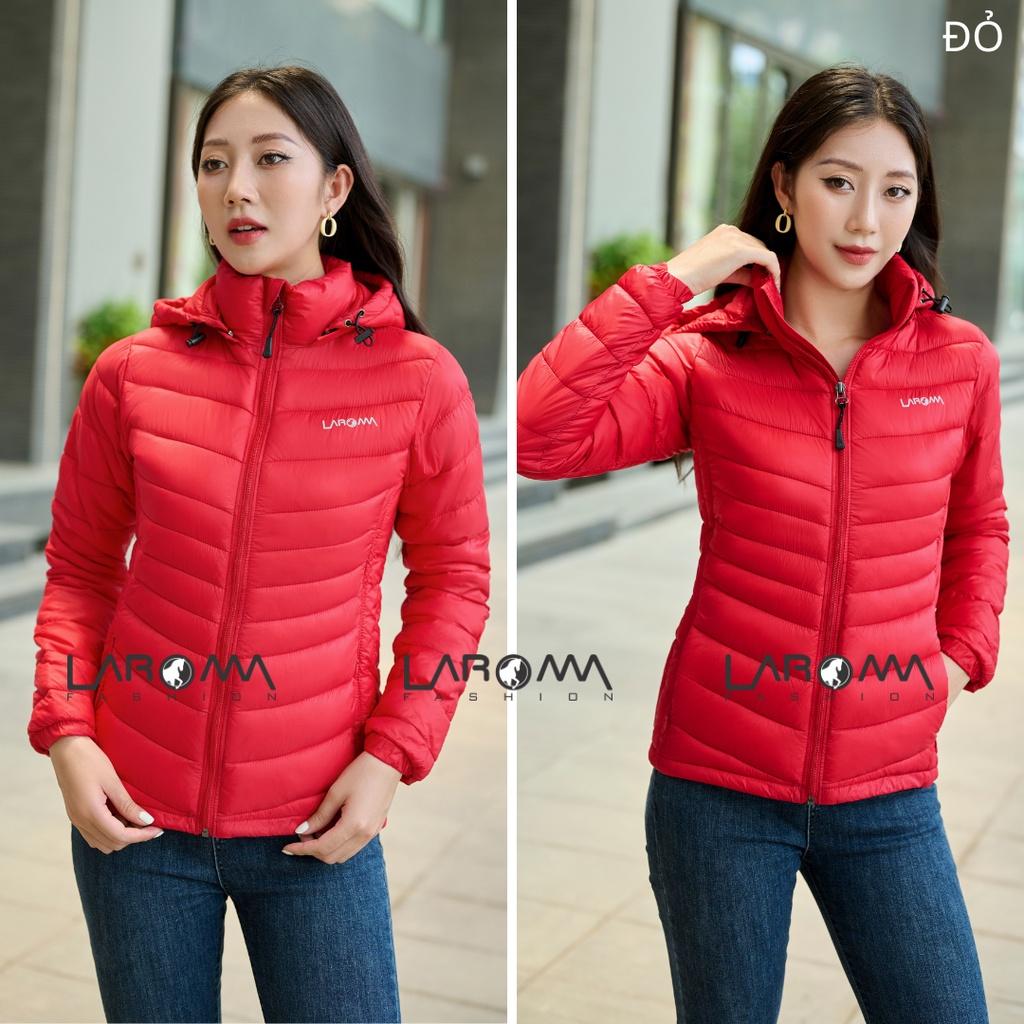 Áo Phao Nữ Basic LAROMA | Giữ Ấm - Siêu Nhẹ - Dáng Basic