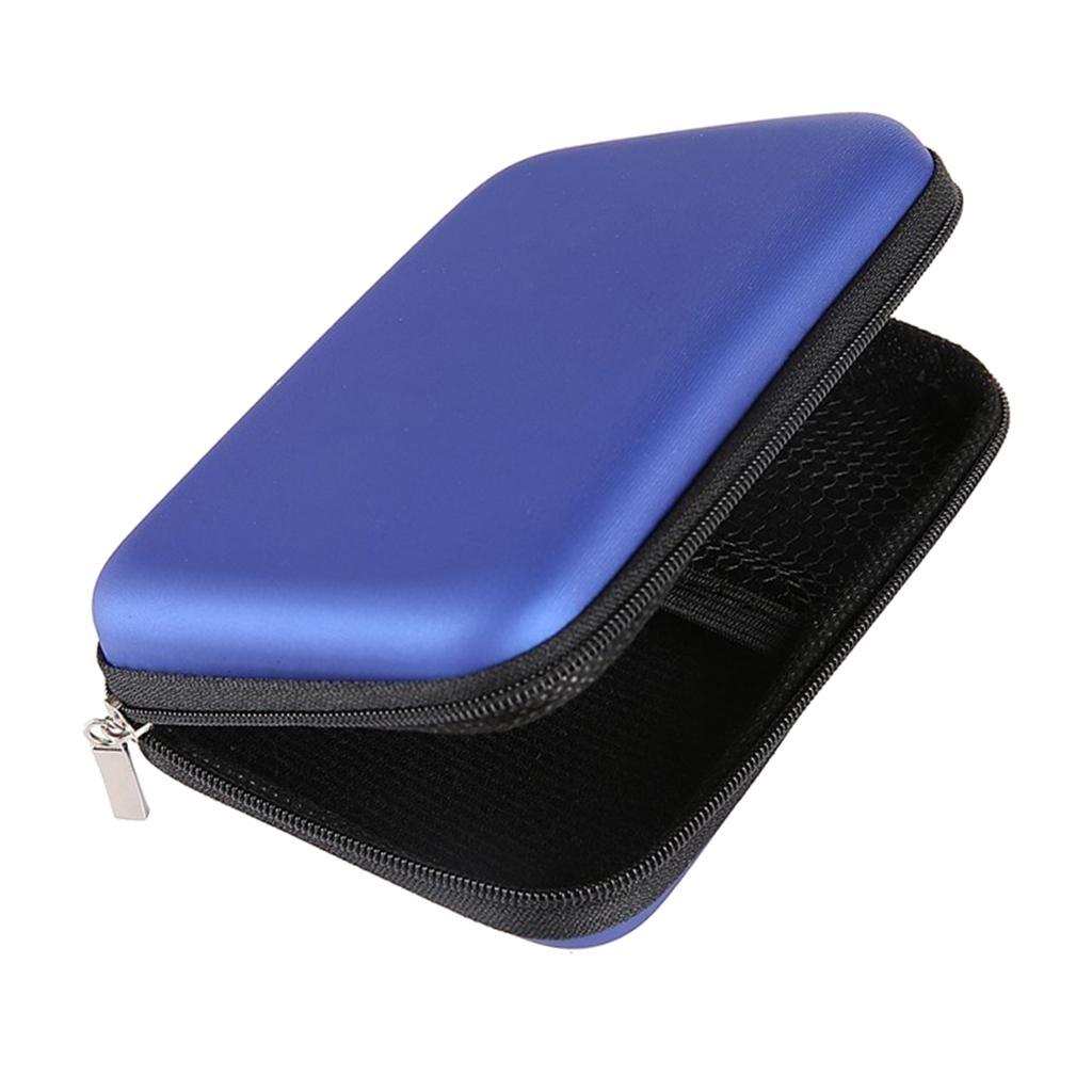 USB External HDD Hard Drive Disk Hard Case Bag Carry Pouch Case Red
