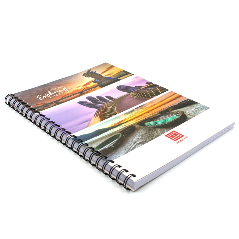 Sổ Lò Xo Notebook, Cool A4 (200 Trang) - 4145 - Mẫu 4 - Vietnam Exploring - Da Nang