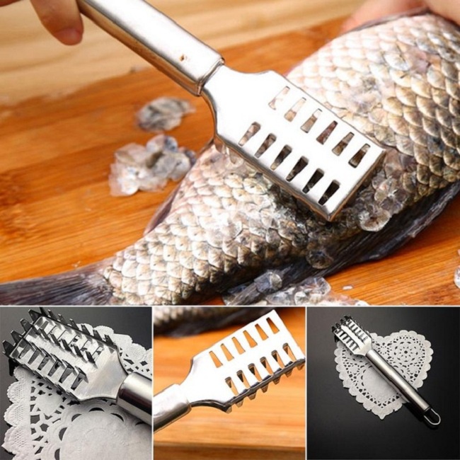 Dụng Cụ Đánh Vảy Cá Chuyên Dụng - Egreen Dùng 1 lần