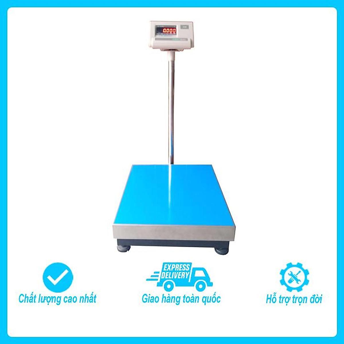 Cân bàn điện tử thông dụng Yaohua A12E, Mức cân 600kg, độ chia 0.1kg, Bàn cân kích thước 60x80cm