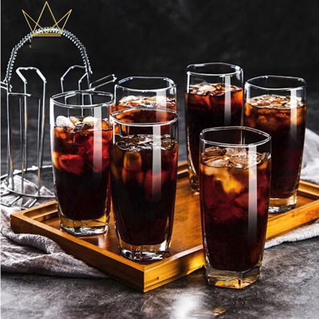 BỘ 6 CỐC THỦY TINH OCEAN PLAZA HI BALL B11011 -320ML