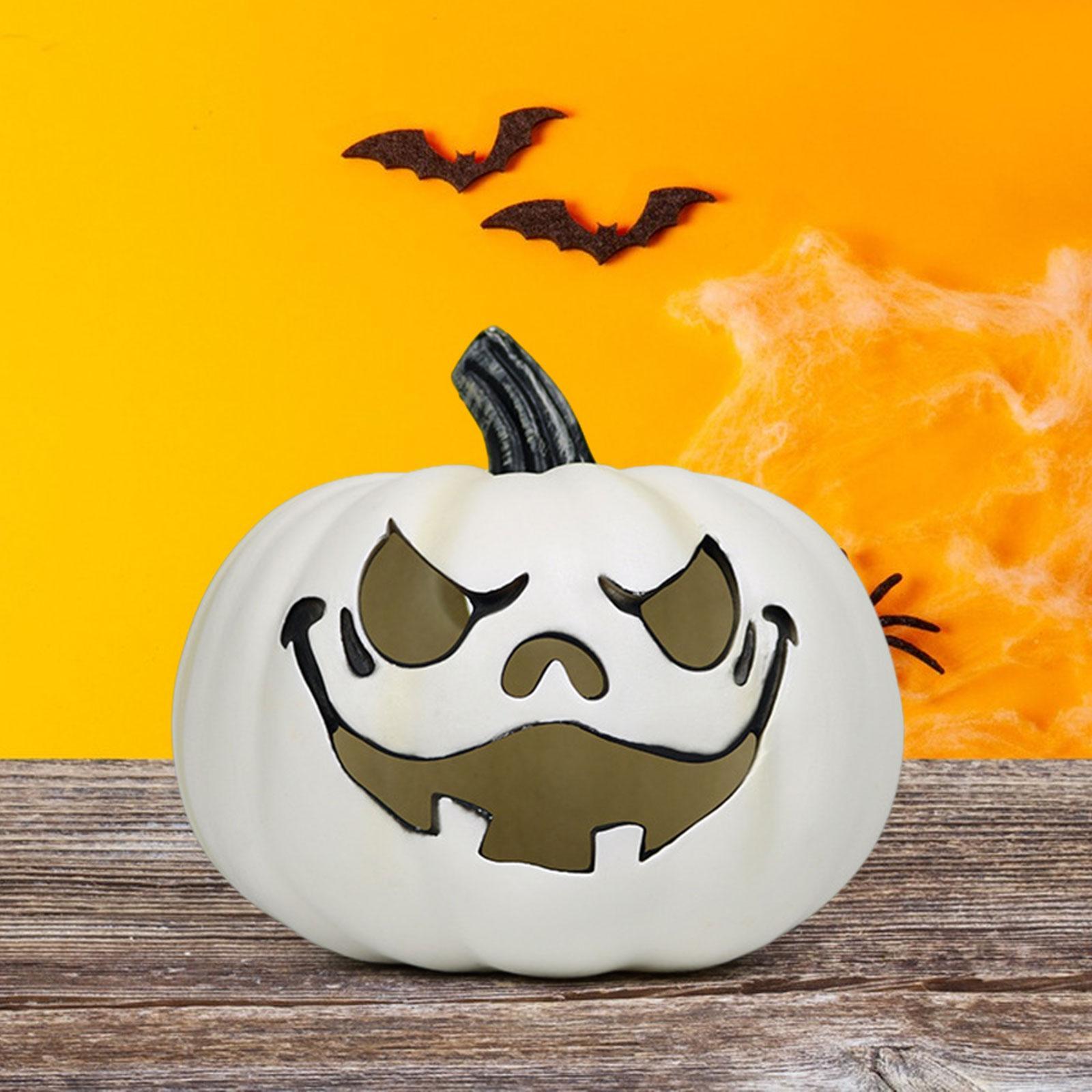 Halloween Pumpkin Lantern for Haunted House Harvest Thanksgiving Decoration