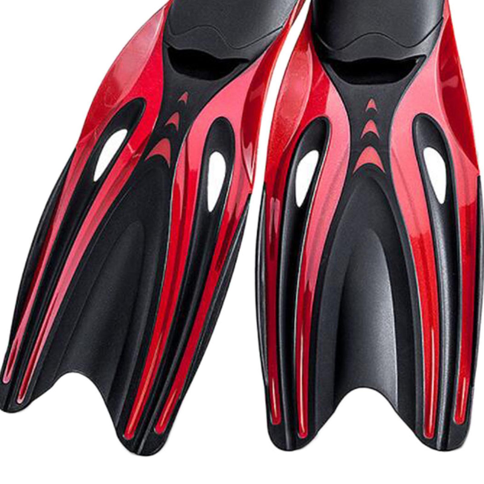 Adult Diving    Water Sports Beginner Swim Snorkeling Red