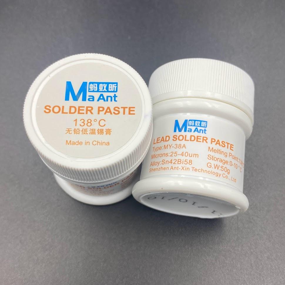 Thiếc hàn bột MAANT lọ 50g