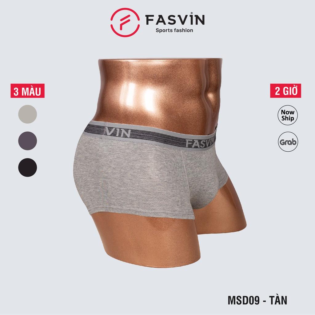 Quần lót nam Fasvin MSD09.HN vải cotton chun dày dặn mềm mại co giãn dễ chịu phom đẹp