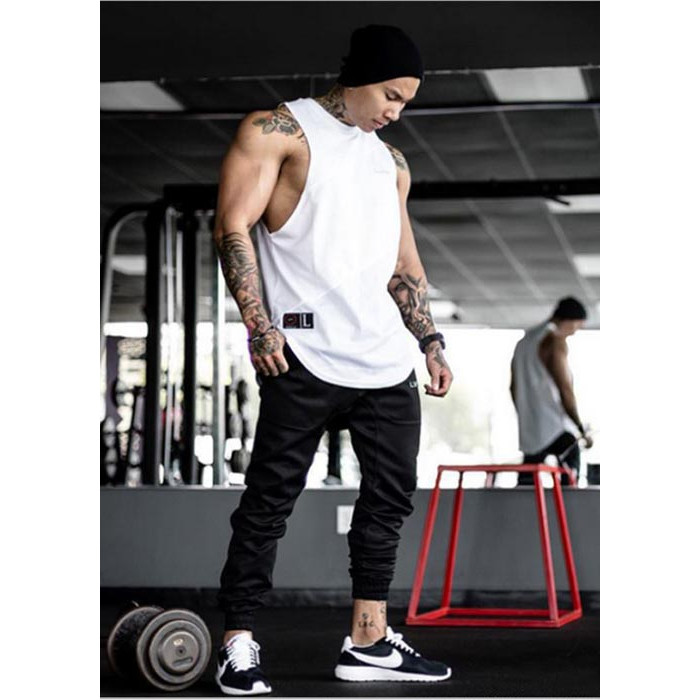 Áo Ba Lỗ TankTop Tập Gym Nam SA470, Áo Gym Hàng Cao Cấp