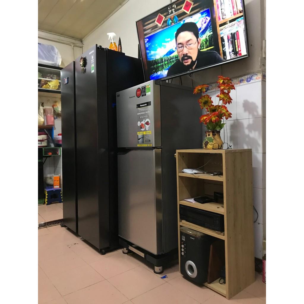 Kệ máy giặt chân máy giặt tủ lạnh kê tủ lạnh máy giặt trụ Inox