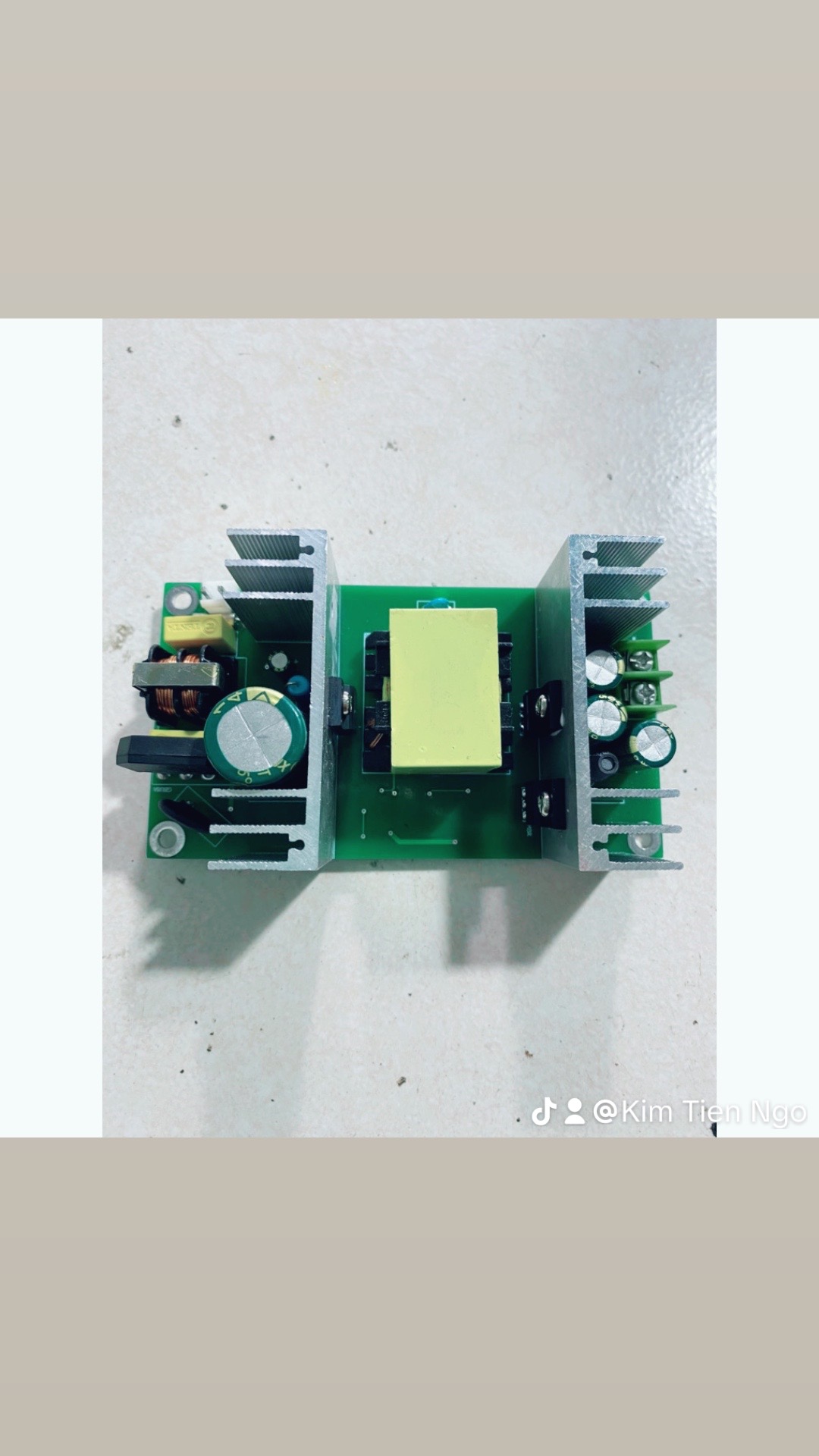 Nguồn không vỏ AC-DC 24V-9A ( in AC 150~250V) nhiễu siêu thấp ( nhỏ hơn 5mV )