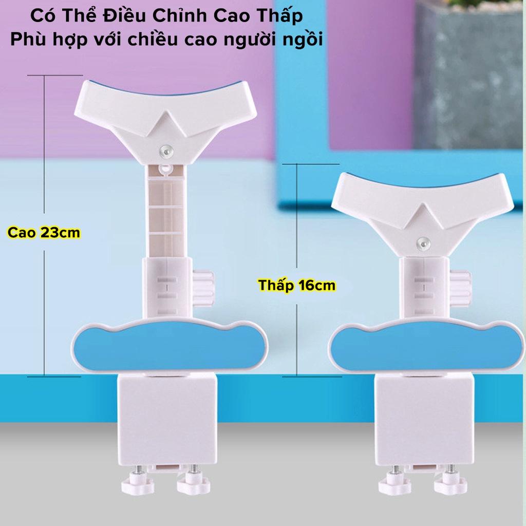 Giá Đỡ Cằm Chống Cận Thị Cải Tiến PRO Dụng Cụ Chống Gù Hỗ Trợ Ngồi Thẳng Lưng Tặng 3 Con Cá Heo Luyện Chữ Hãng miDoctor0