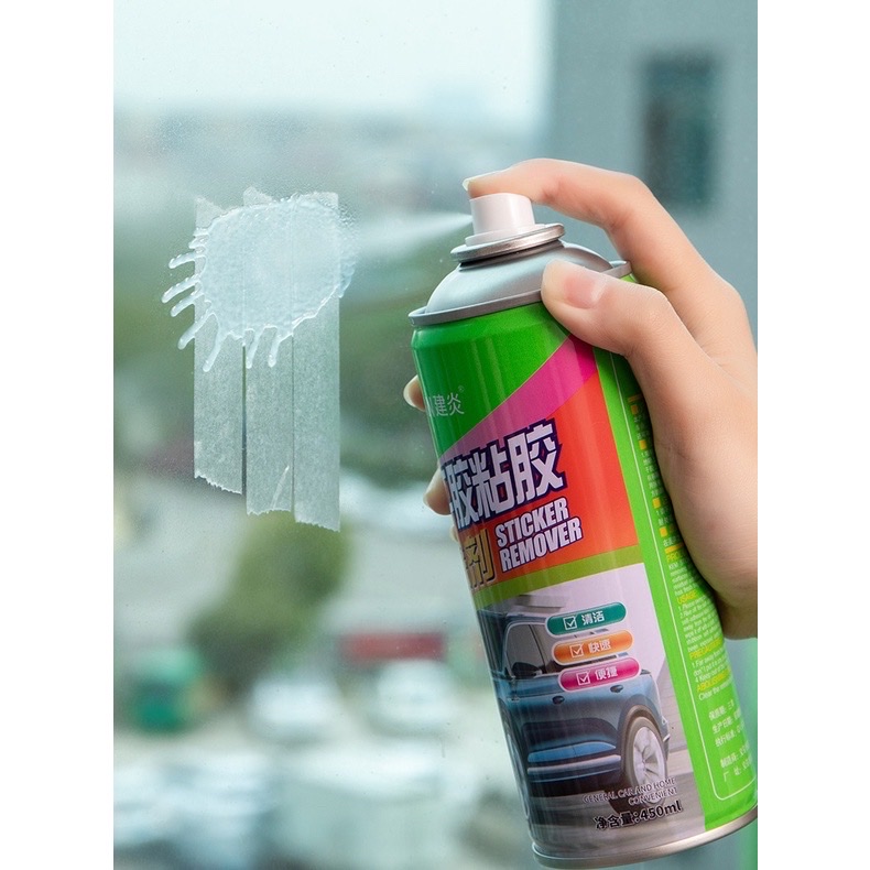 Chai xịt tẩy keo đa năng Remove 450ml, làm sach các loại keo,nhựa đường,dầu mỡ dính trên bề mặt sơn, xe máy ,ô tô