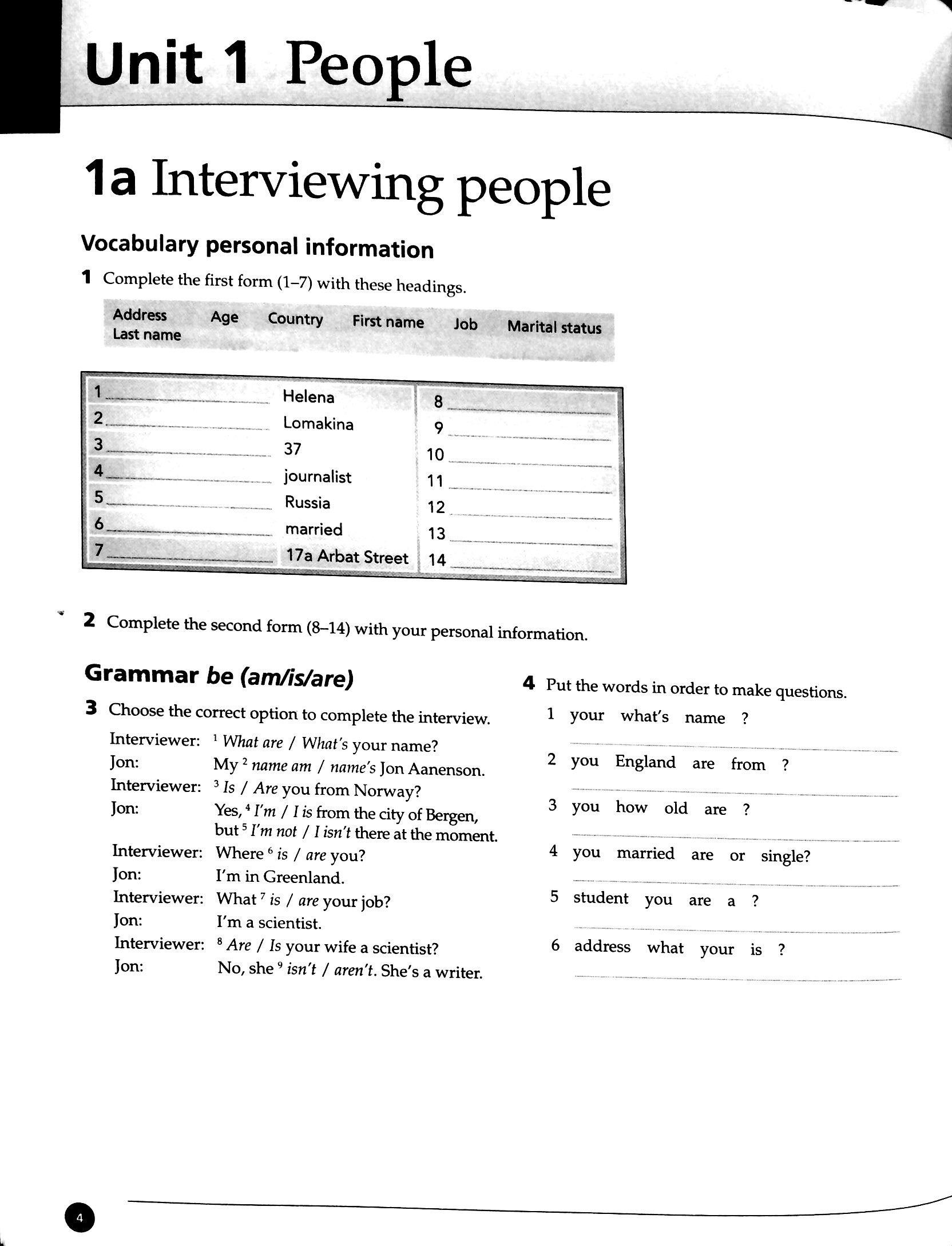 Life: Printed Workbook: 2
