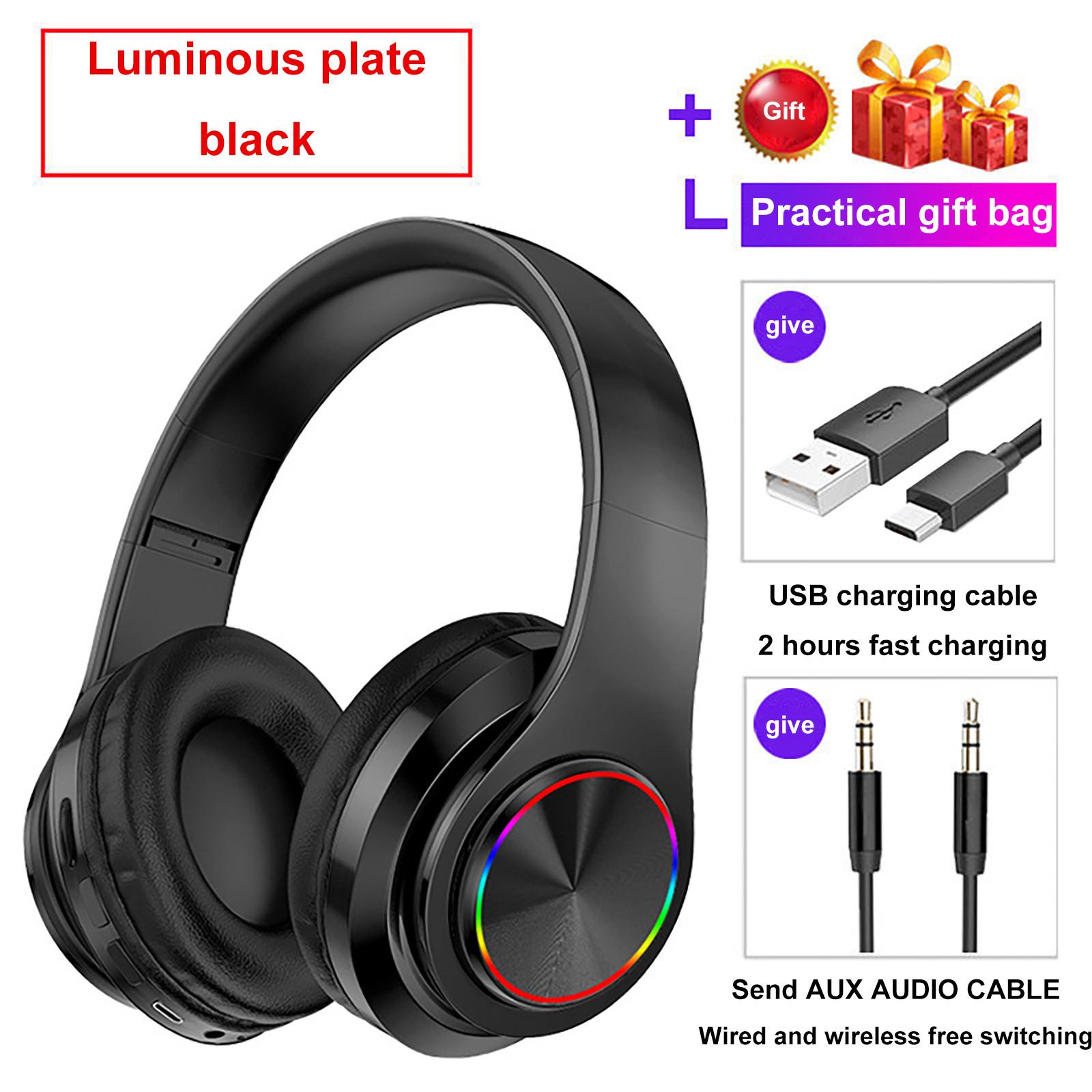 Tai Nghe Không Dây Bluetooth Với Loại Bỏ Tiếng Ồn Trên Tai Tai Nghe Stereo Tai Nghe Có Mic Dành Cho Điện Thoại Và Âm Nhạc