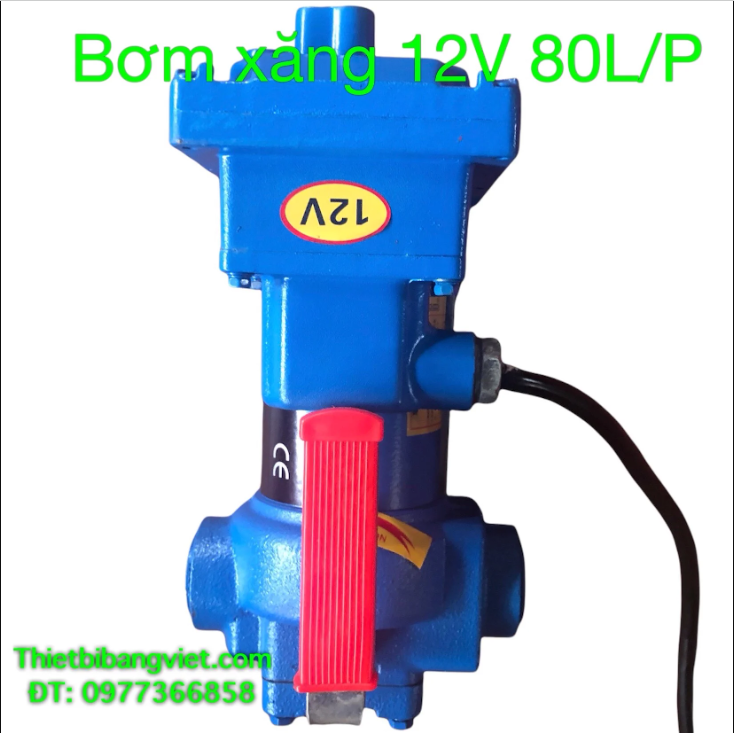 Bơm xăng dầu diesel chống cháy 12V 80L/P CH150