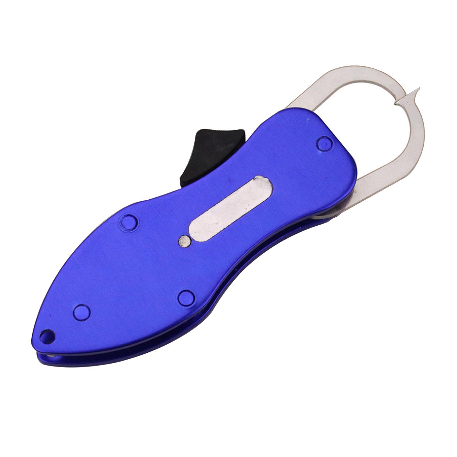 Portable Fish Lip Grip, Mini Fishing Gripper Pliers, Small Metal Fish Controlling Clamp Fishing Grabber Tool Accessories