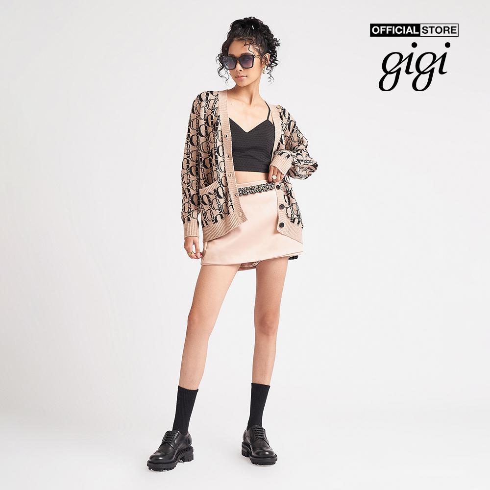 GIGI - Áo khoác cardigan nữ dáng dài thời trang G1302K222719