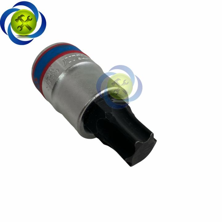 Đầu tuýp sao T90 3/4 Kingtony 602390 dài 80mm trắng đen