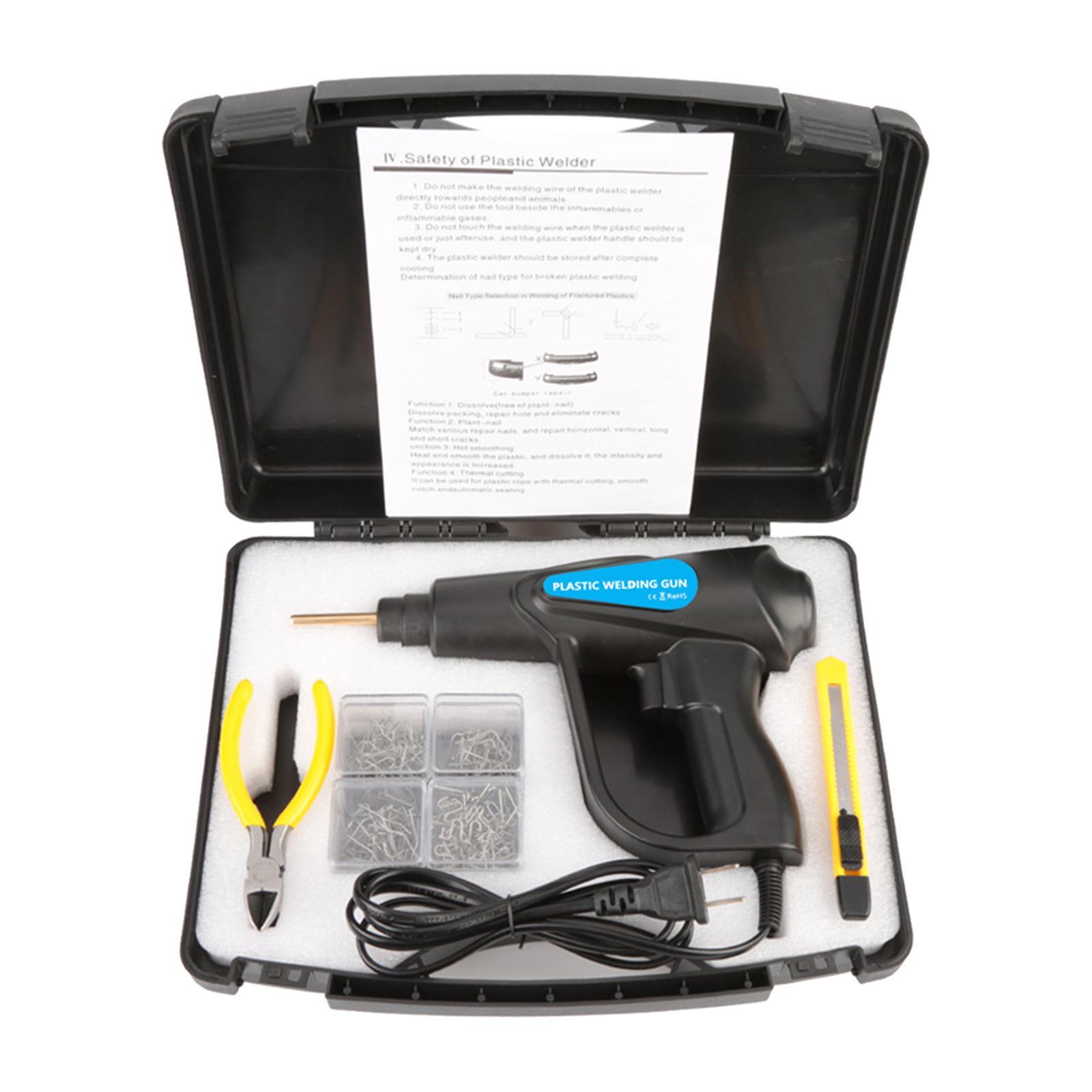 Plastic Welder Garage Tool Staple Repairing Machine Hot Stapler 110V US Plug