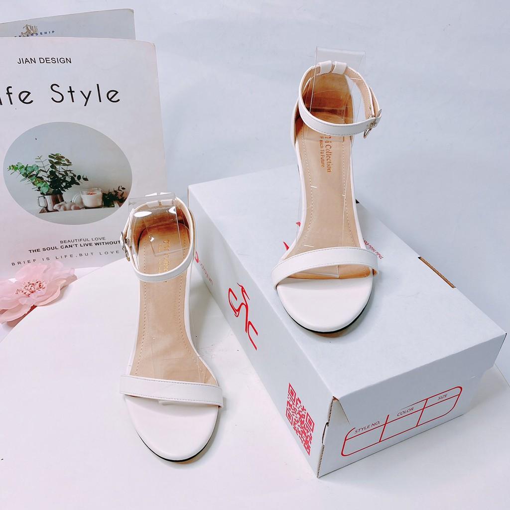 Sandal quai ngang bít hậu-SD312