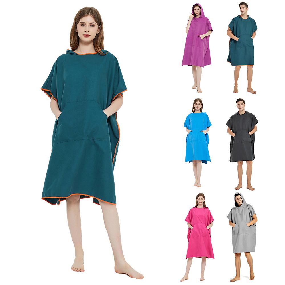 Khăn tắm có túi trùm đầu dành cho nam và nữ