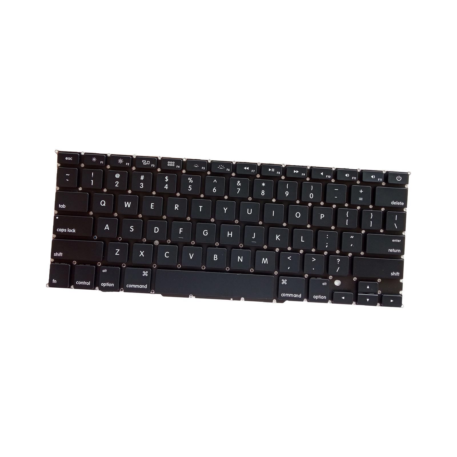 Laptop Replacement Keyboard US Layout Black English for A1398 ME665 ME663