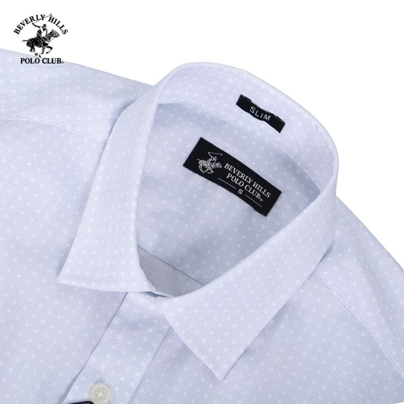 Áo sơ mi Dài tay Nam Beverly Hills Polo Club Slimfit Xanh nhạt CMSLS20TL028