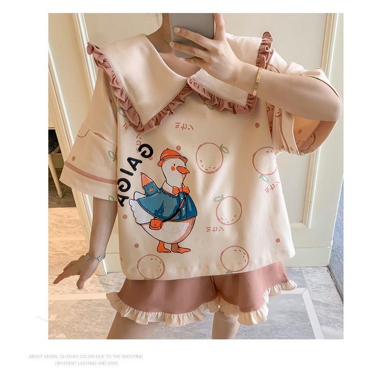 Đồ bộ nữ mặc nhà - thời trang mới nhất - Chất liệu Cotton cao cấp - ( Bộ Đùi