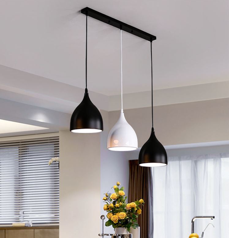 Đèn thả HIOKE phong cách sang trọng trang trí nội thất cao cấp D250 (mm) - kèm bóng LED chuyên dụng