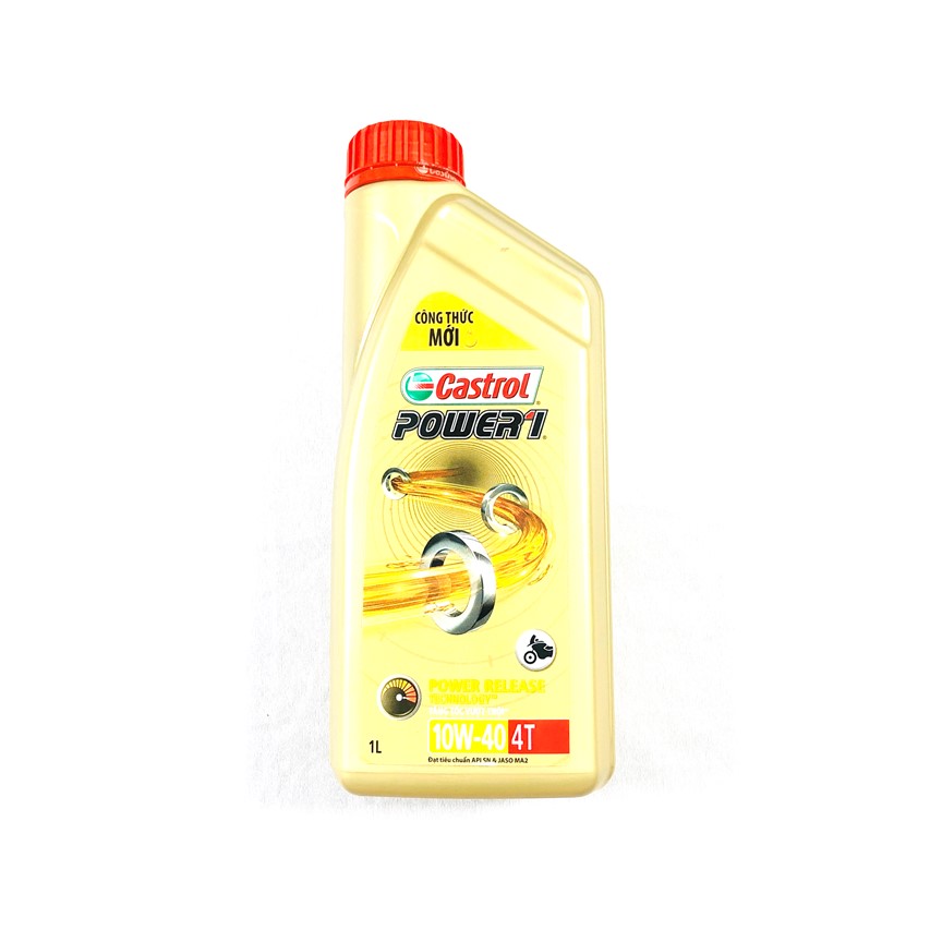 Dầu nhớt động cơ xe máy Castrol Power1 4T 10W-40 1L