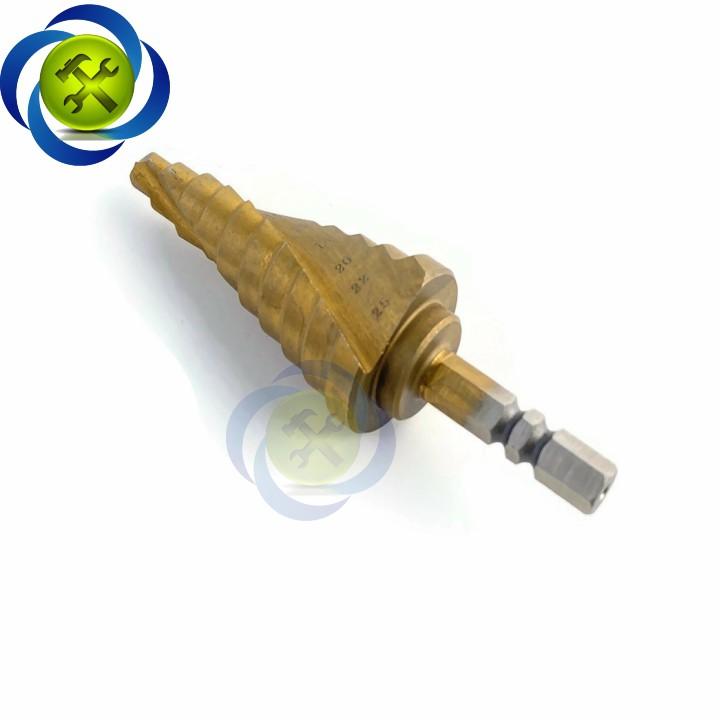 Mũi khoan tháp xoắn đuôi lục giác Đài Loan Buddy BA0155 6-25mm