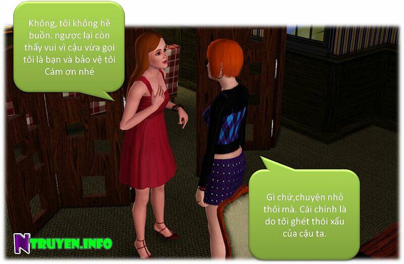 truyện sims - bí mật màu xanh chapter 2 26