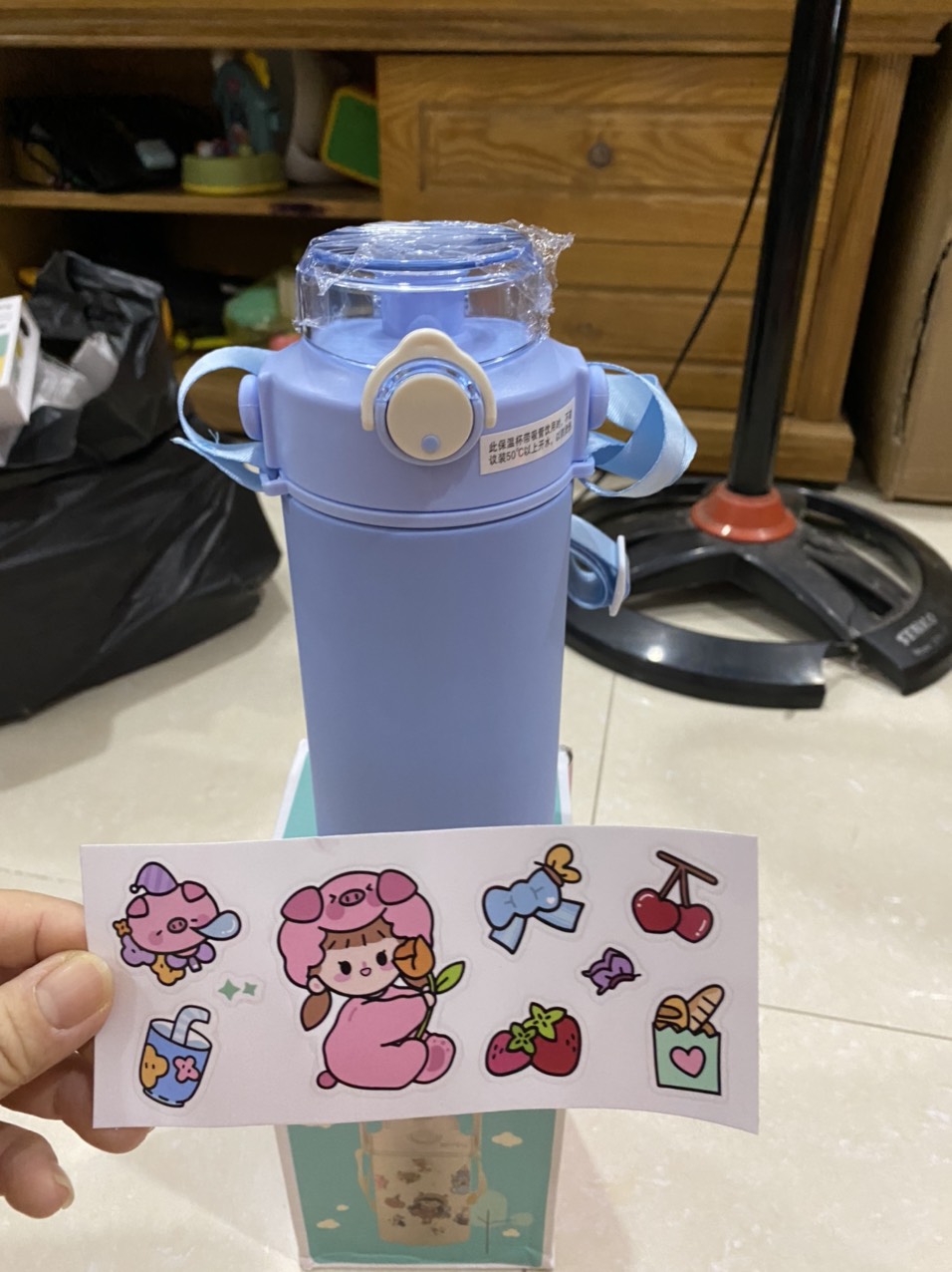 Bình Giữ Nhiệt Inox 304 - Bình Giữ Nhiệt Siêu Bền Cute Lạc Lối 800ml
