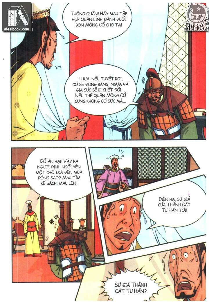 thành cát tư hãn chapter 64 15