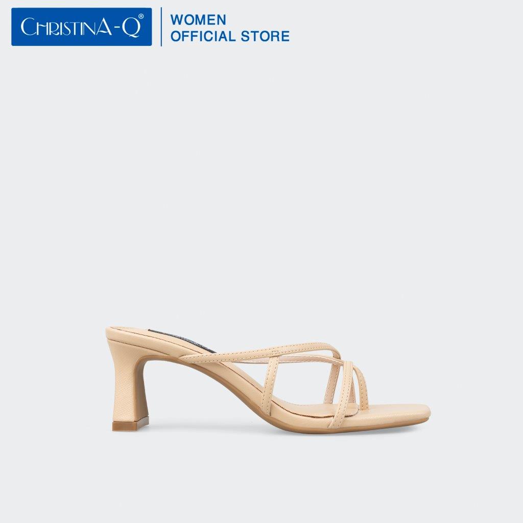 Guốc Nữ Gót Trụ ChristinA-Q GUN088