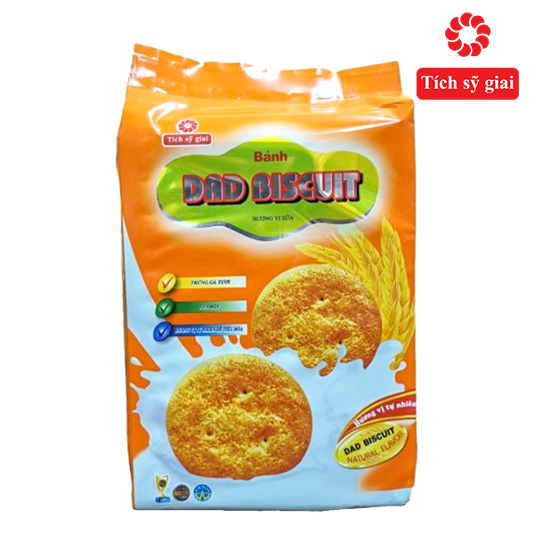 Bánh Dad biscut vị sữa Tích Sỹ Giai 280gr