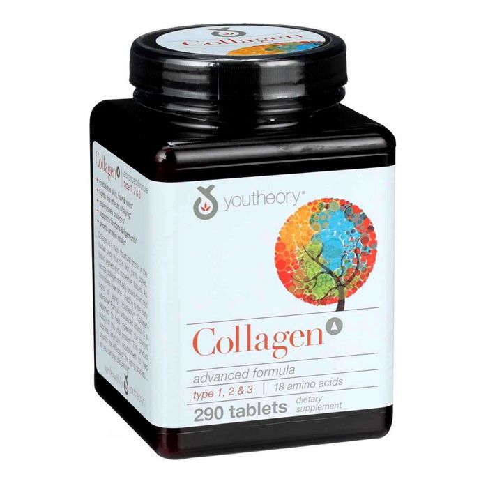 Collagen Type 1,2,3 Youtheory Mỹ tăng độ đàn hồi da, đẹp tóc, móng, duy trì sức khỏe sụn, gân, dây chằng, khớp - QuaTangMe Extaste