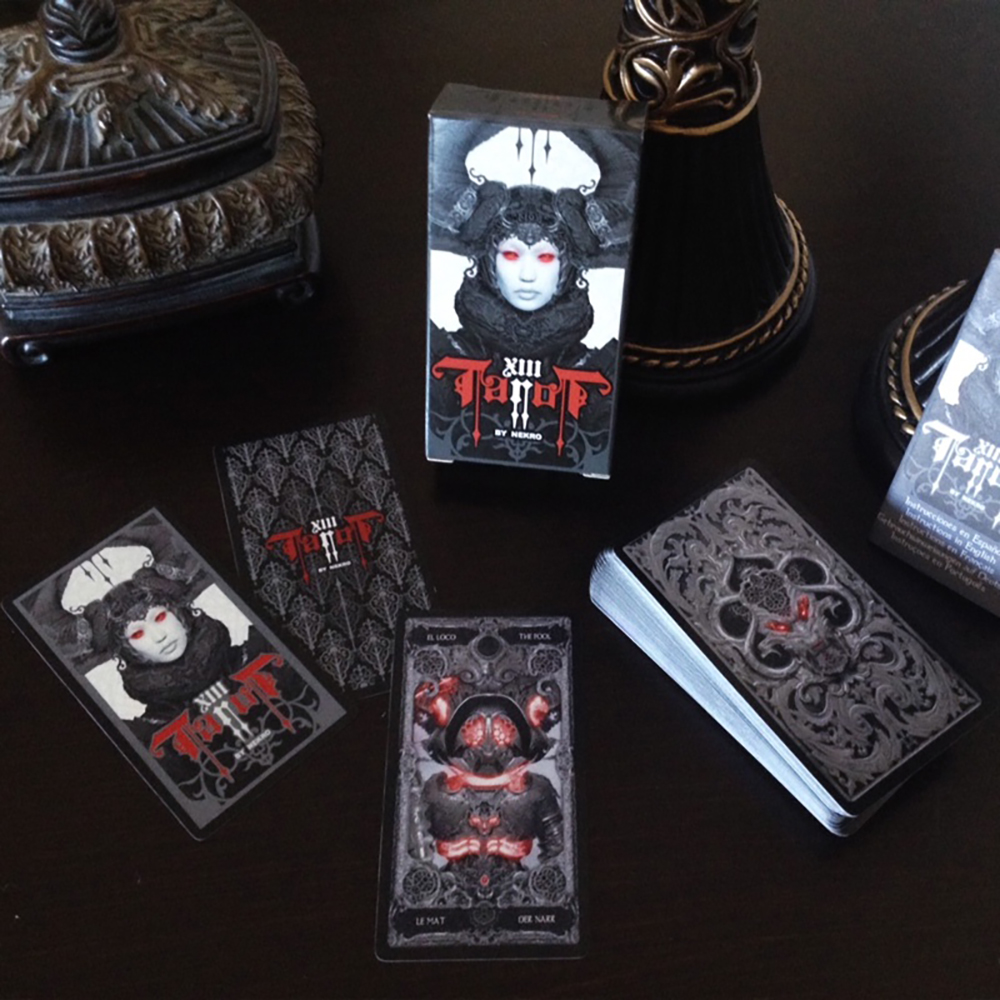 [Size Gốc] Bộ Bài Tarot XIII Dark Tarot 78 Lá Bài Tặng Đá Thanh Tẩy