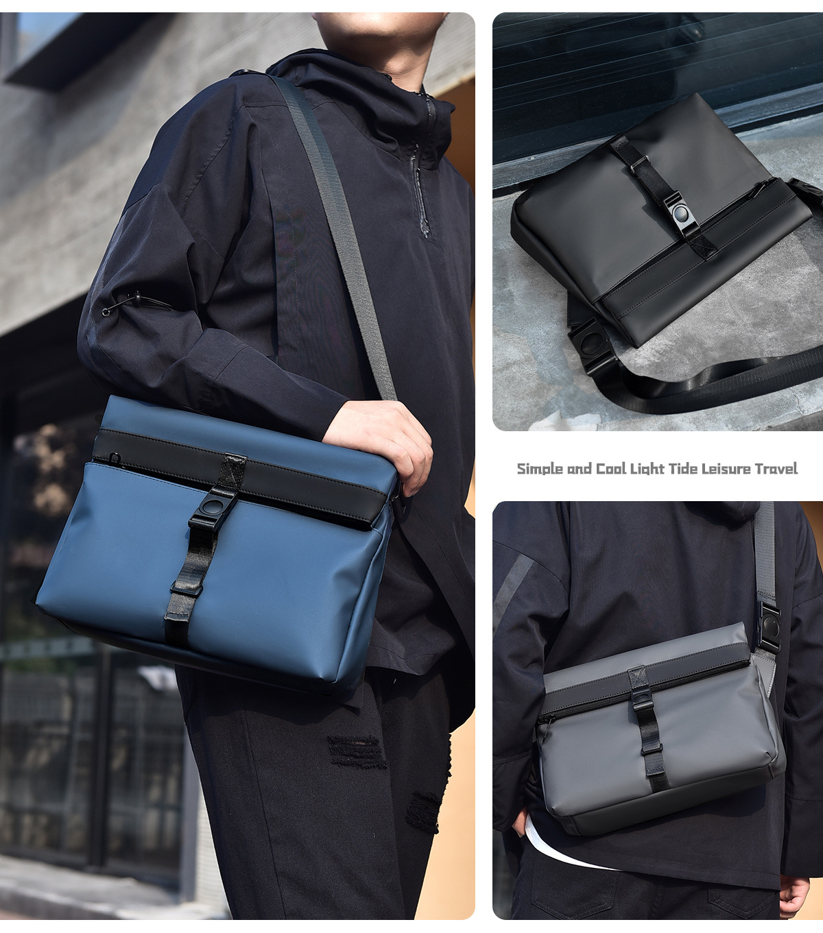 Túi đeo chéo nam phong cách mới - BEE GEE DCN9371