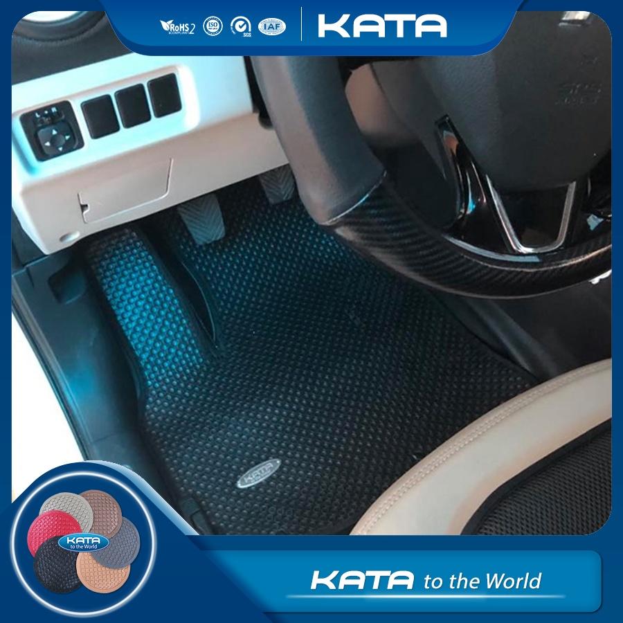 Thảm lót sàn ô tô KATA cho xe Mitsubishi Attrage  - Khít với sàn xe, Chống trơn, Không mùi, Không ẩm mốc