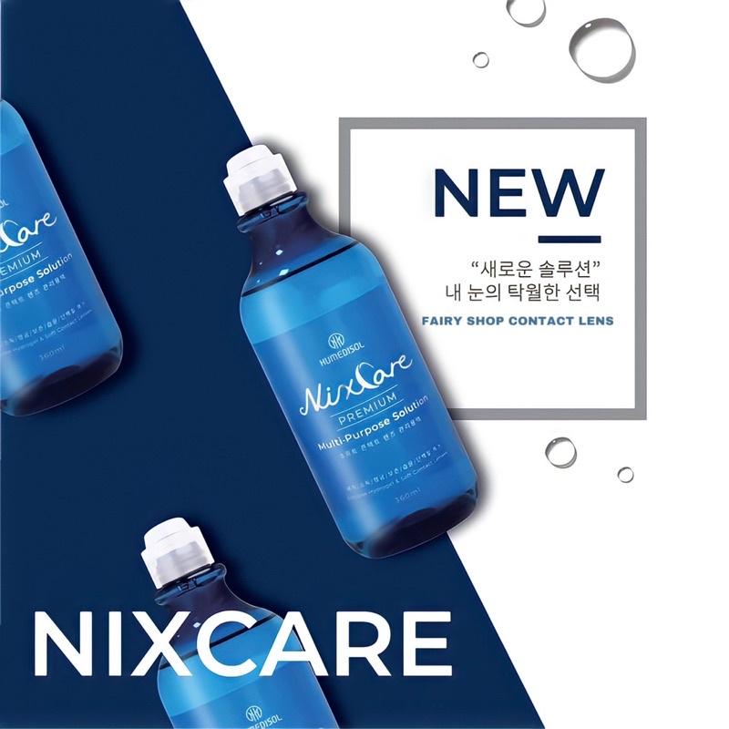 Nước Ngâm Kính Áp Tròng Nixcare Premium Eyelab 160ml &amp; 360ml - FAIRY SHOP CONTACT LENS - Nix Care