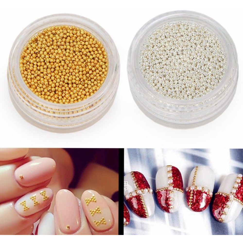 Hạt Bi Trang Trí Nail 1mm, Hai Màu Tùy Chọn, Thiết Kế Màu Sắc Nổi Bật, Trẻ Trung Dễ Sử Dụng, Độ Bền Chắc Cao, Sáng Tạo Với Các Ý Tưởng Làm Móng Nghệ Thuật