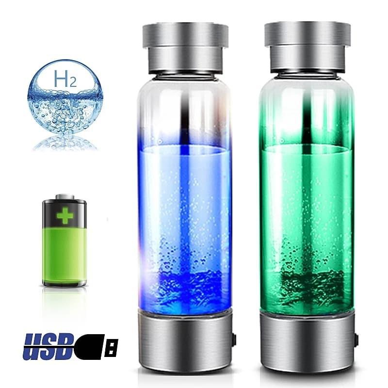 Bình giữ nhiệt lớp thủy tinh Đèn Led làm lạnh cao cấp 2019 - Skylife
